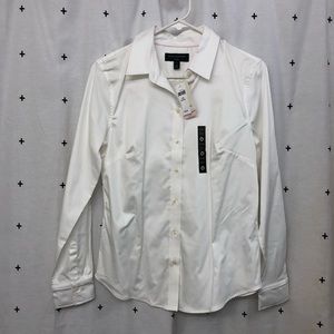 White button up dress shirt